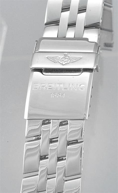 bracelet breitling metal|authentic breitling watch bands.